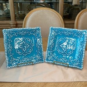 Tl Mulino Square Melamine Plate  (2)